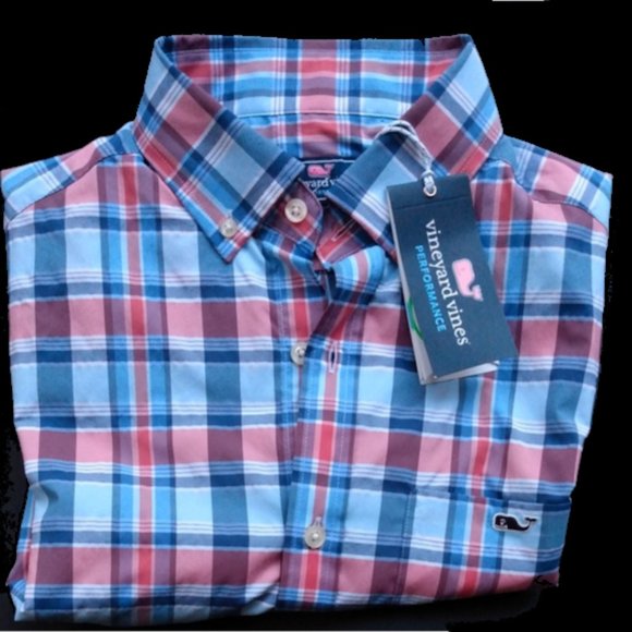 Vineyard Vines Performance Tucker Shirt Size XS MSRP $98.50 NWT - Picture 1 of 9
